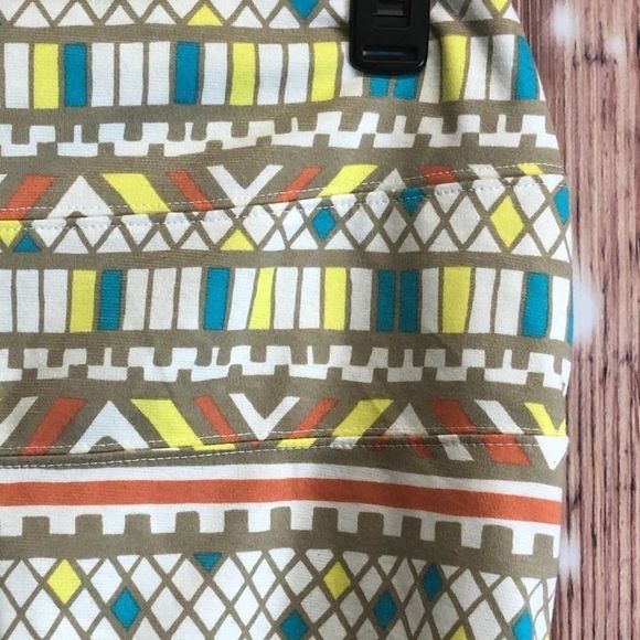 *669 Nollie (PacSun) Aztec Print Bodycon Miniskirt - Picture 3 of 6